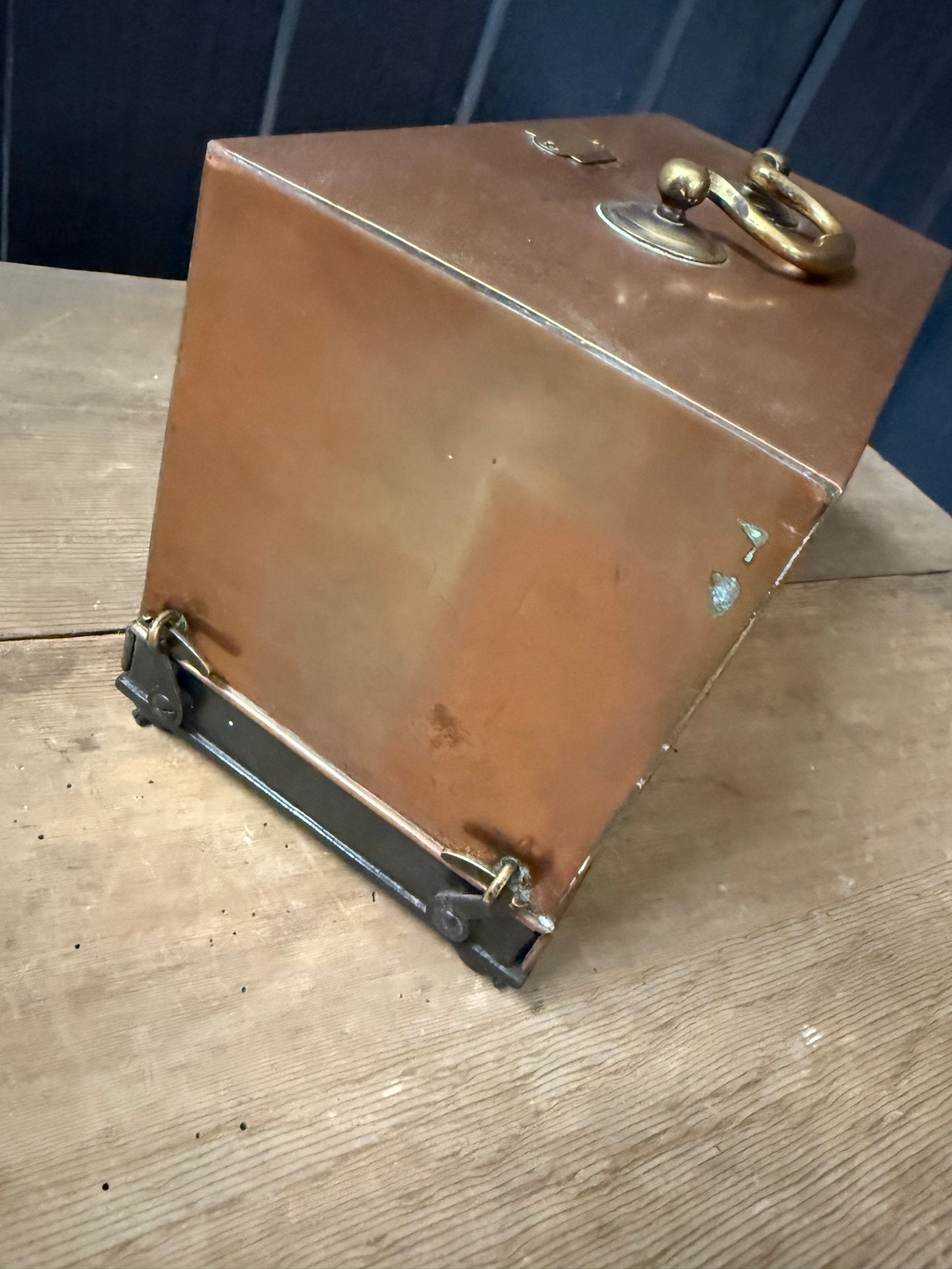 Vintage Copper Cased Barograph