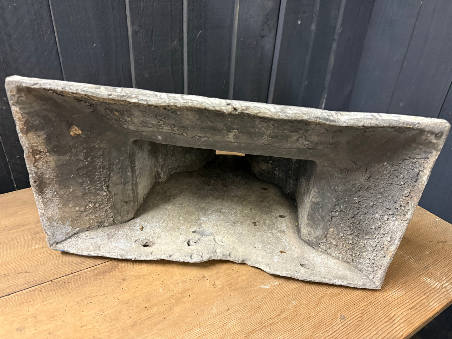 Antique Lead Hopper