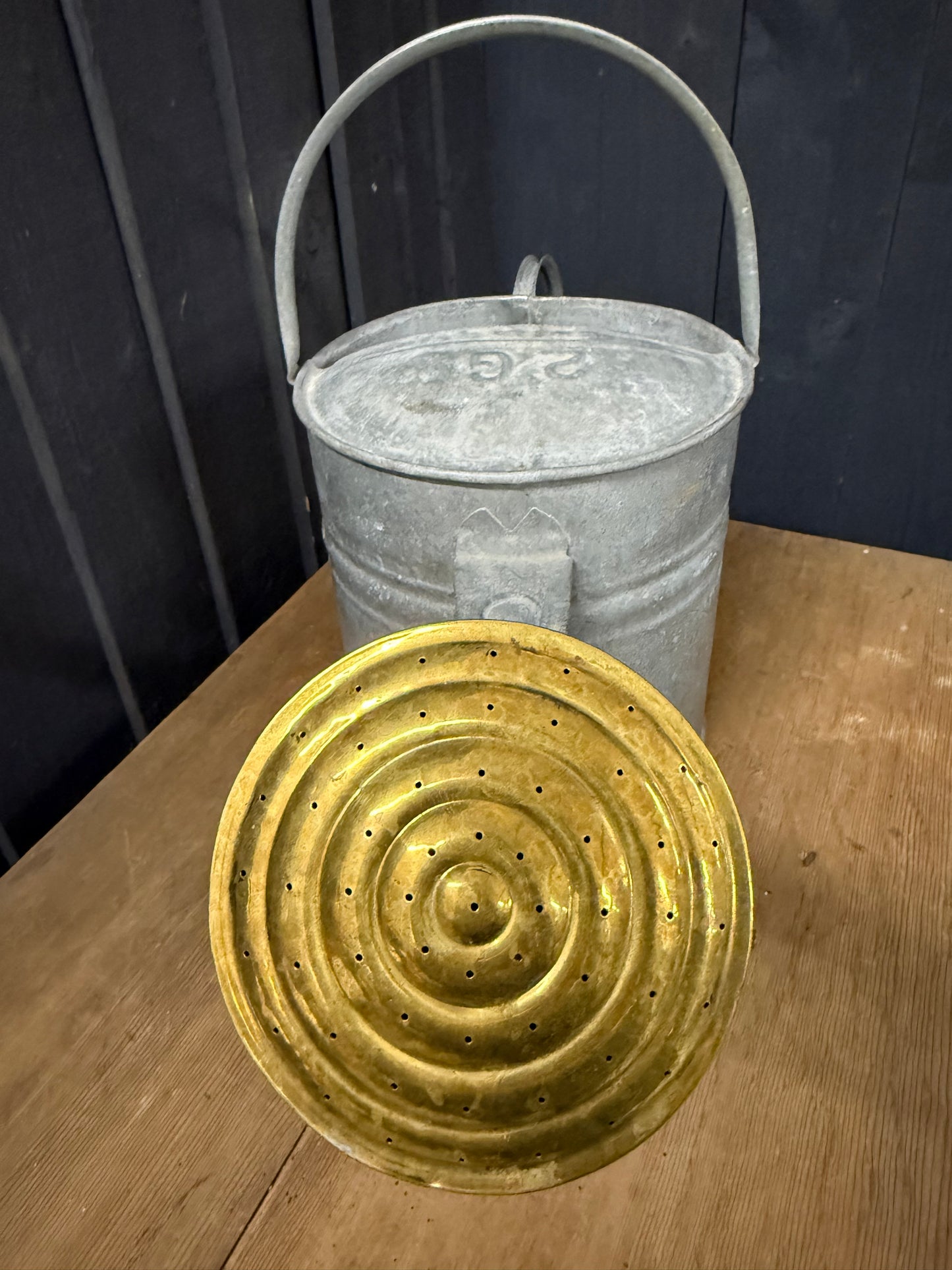 Vintage Galvanised Watering Can
