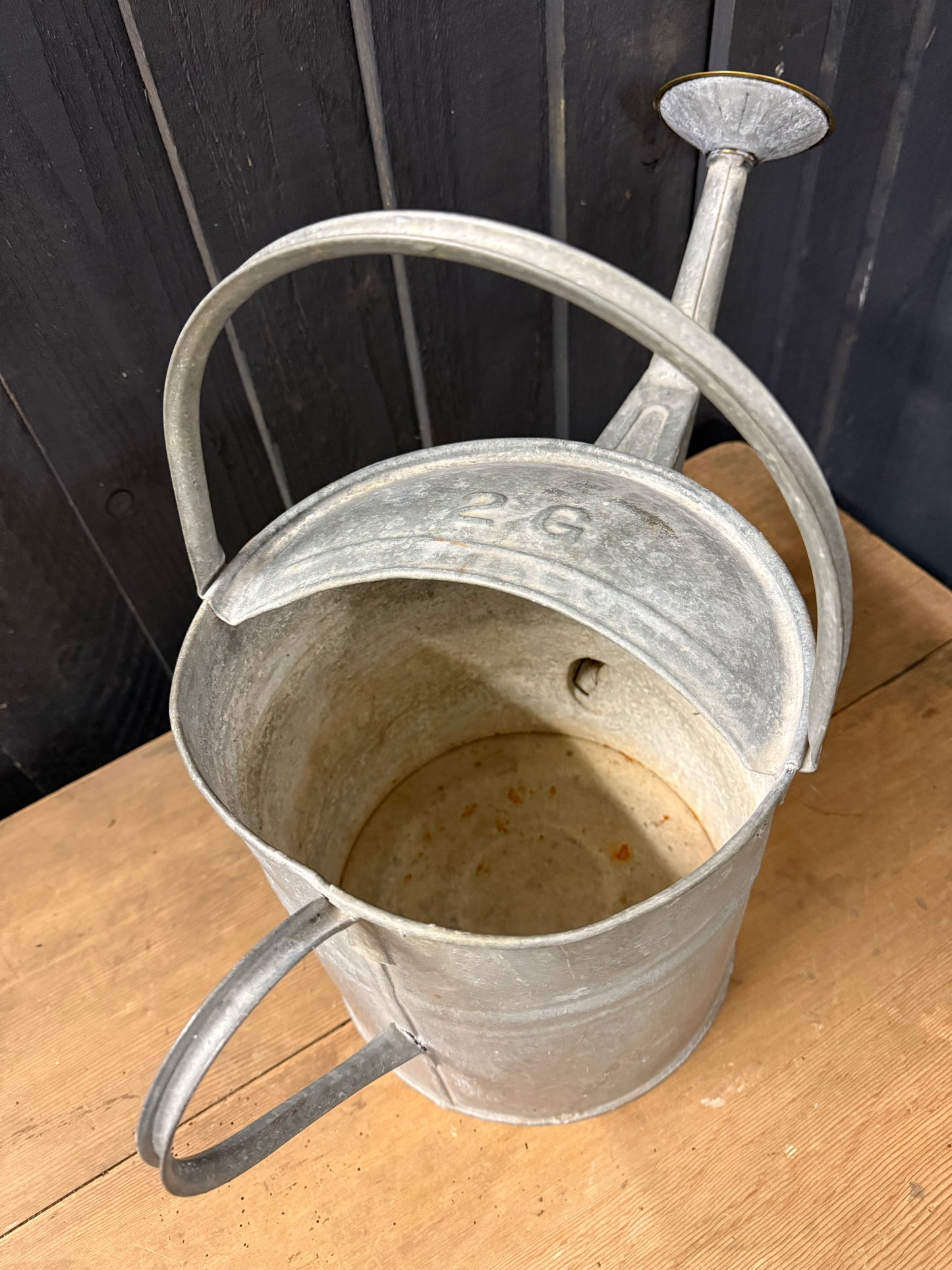 Vintage Galvanised Watering Can
