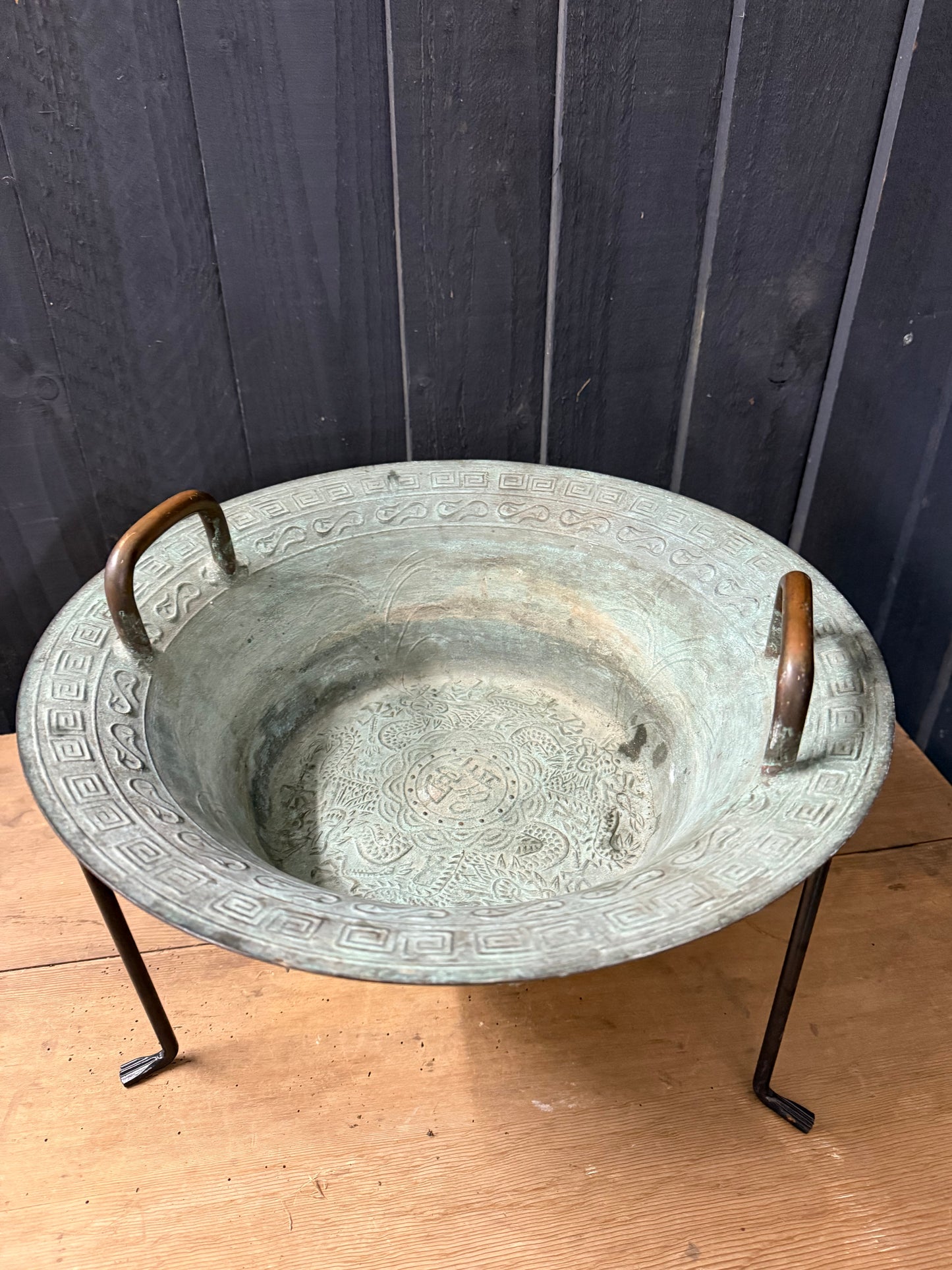 Vintage Copper Bowl