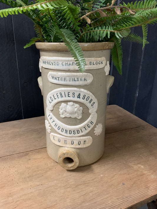 Victorian Stoneware Water Filter