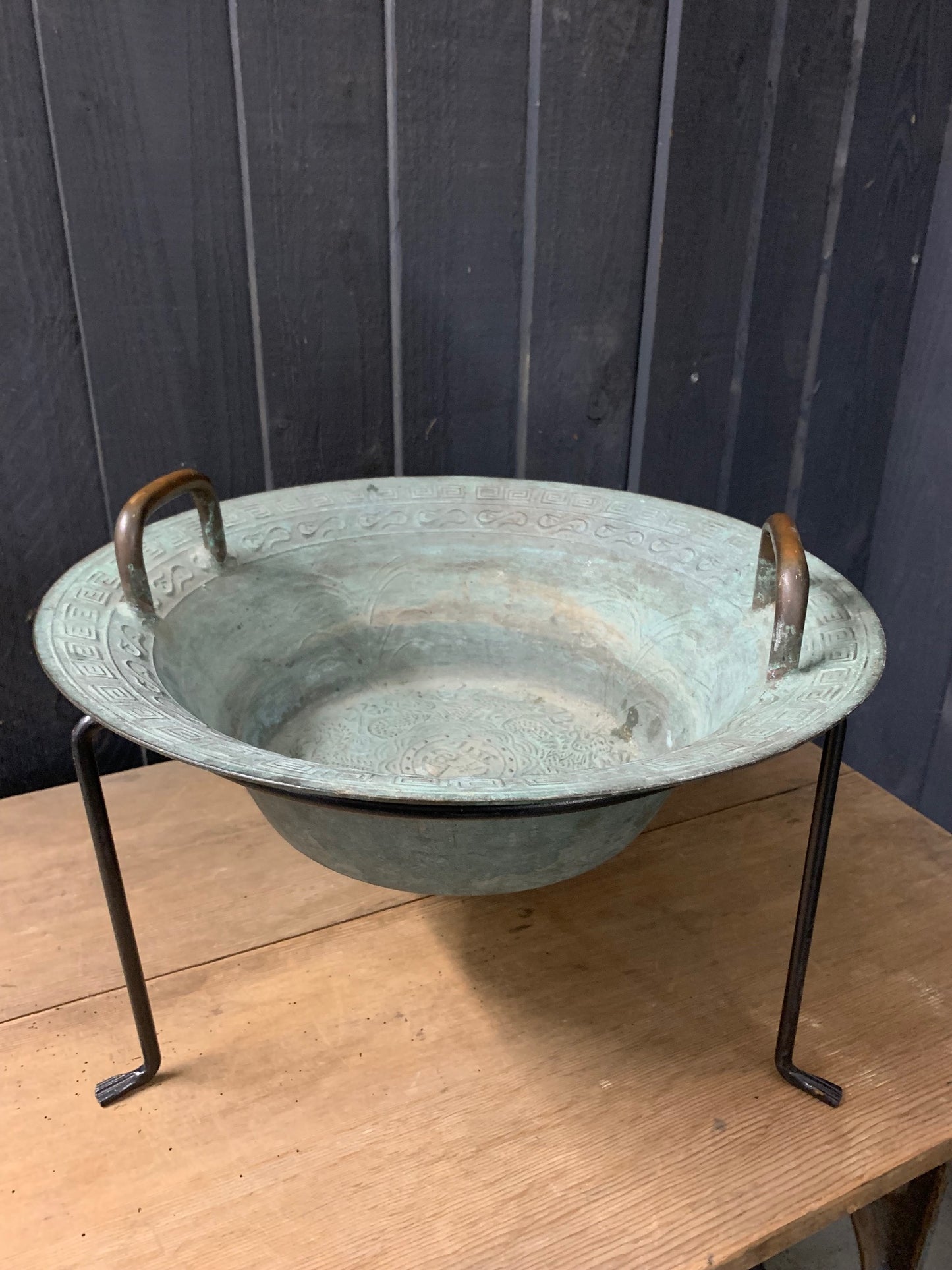 Vintage Copper Bowl