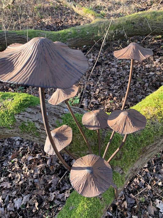 Mushroom Fungi Garden Sculpture