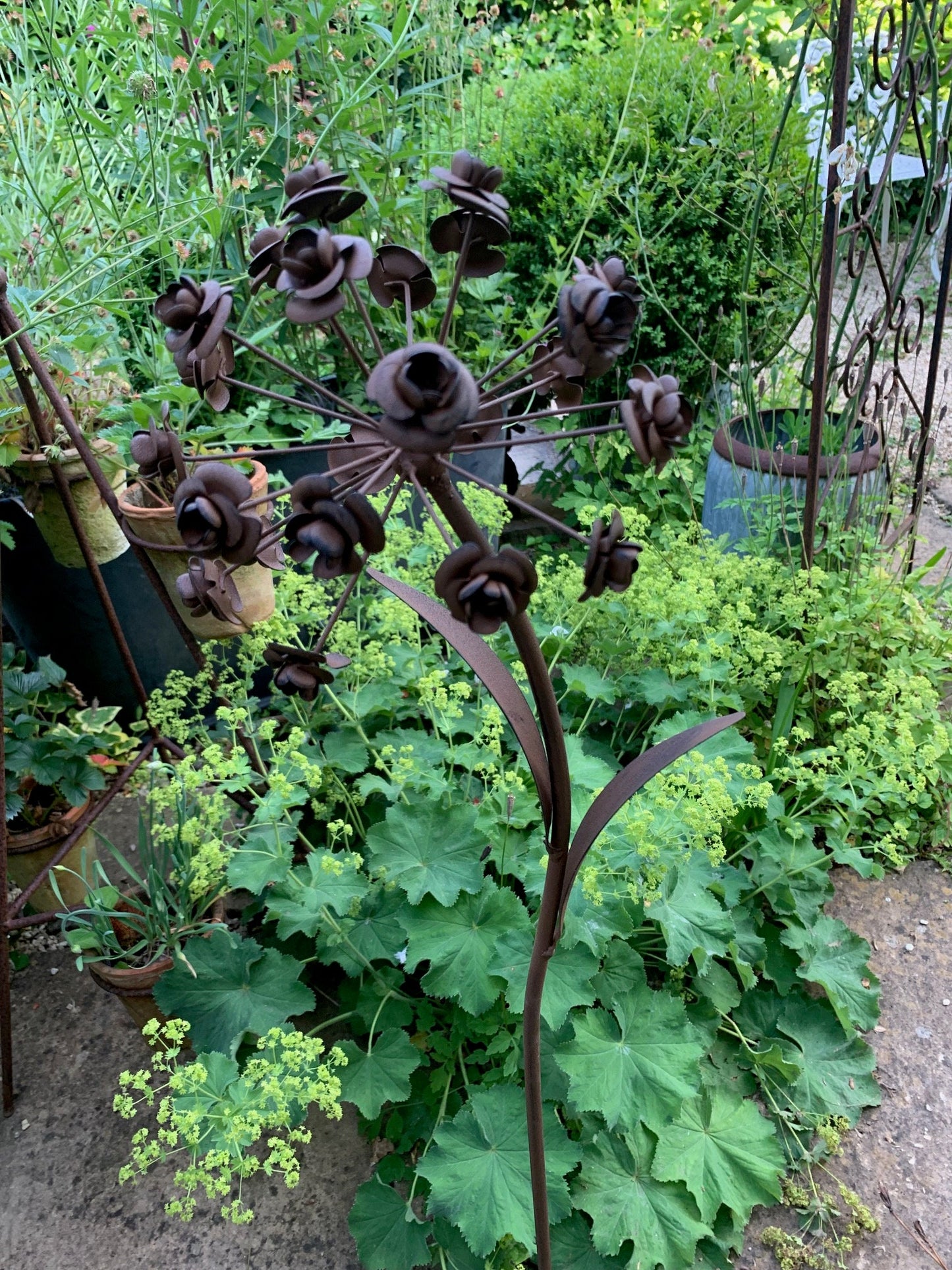 Flower Head Sculpture