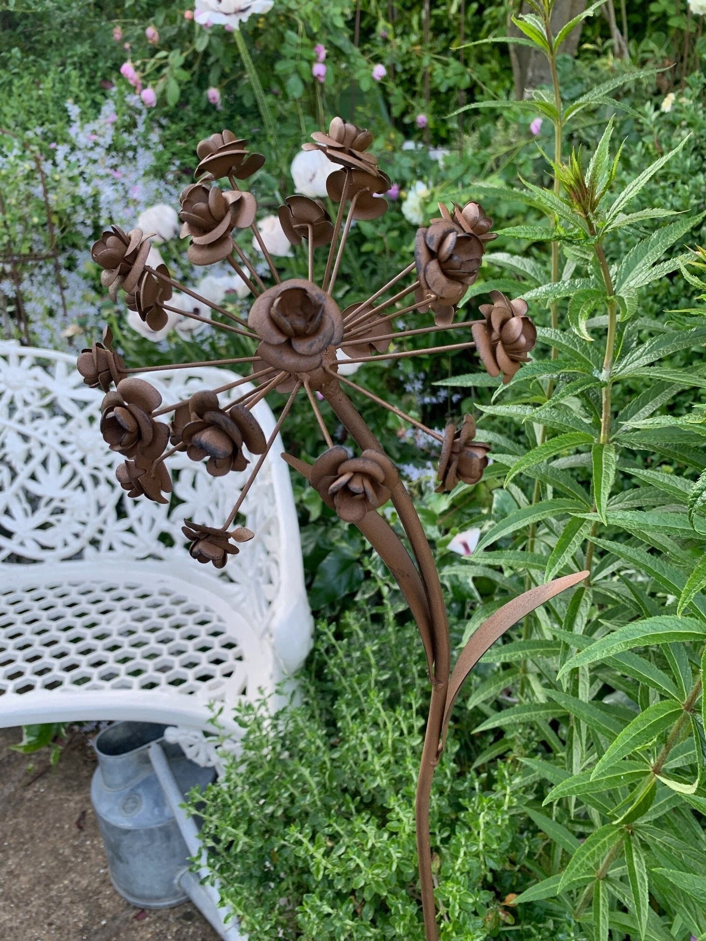 Flower Head Sculpture